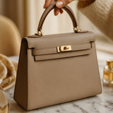Estelle | Borsa a Mano in Pelle Strutturata