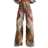 Indira | Pantaloni Vita Alta Bohème