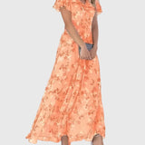 Lenia | Abito Midi Elegante Vita Definita